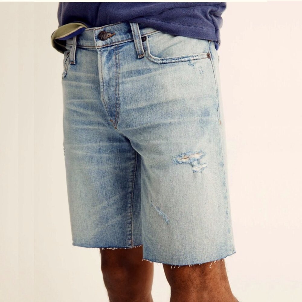 Madewell Mens 9" Denim Shorts in Hamlyn Wash, 30 NWT